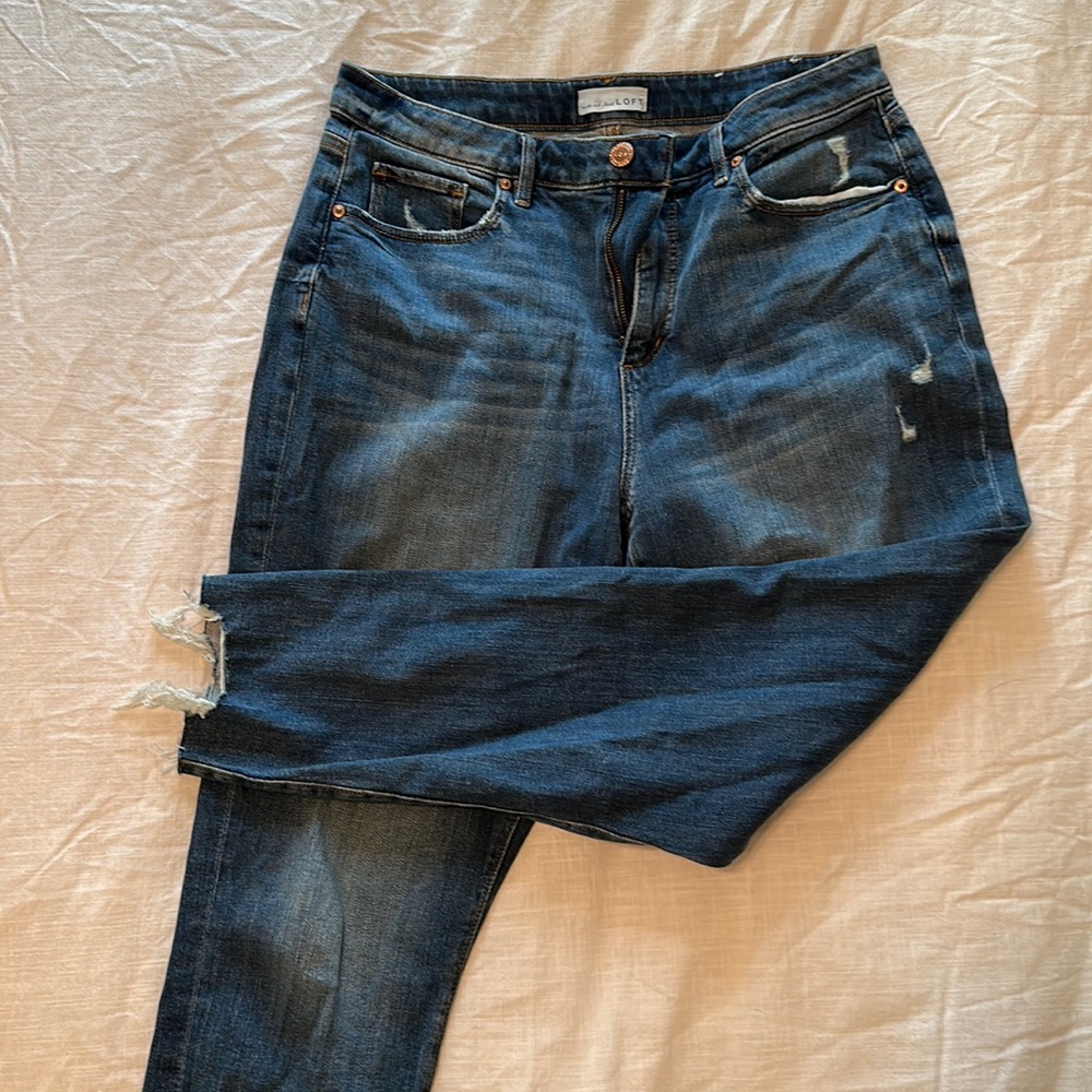Curvy high waist skinny ankle jeans